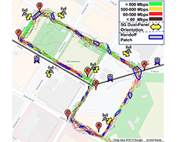 walking text map